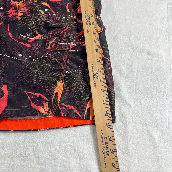 Mens Speedo Orange Water Shorts Swim Trunks 0599 - Picture 7 of 12